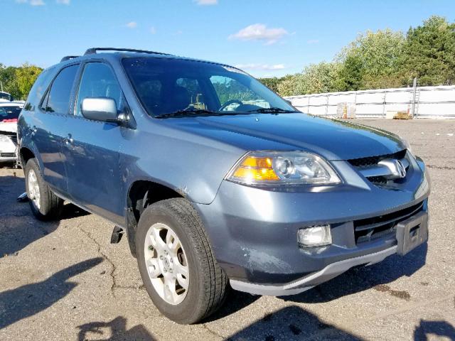 2HNYD18885H525215 - 2005 ACURA MDX TOURIN BLUE photo 1