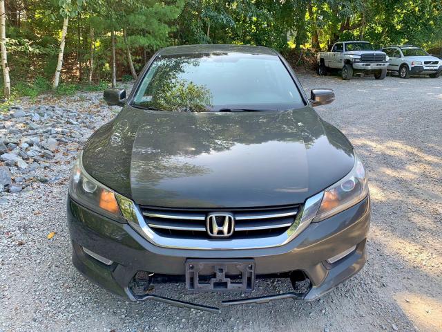 1HGCR2F86DA115442 - 2013 HONDA ACCORD EXL BLACK photo 3