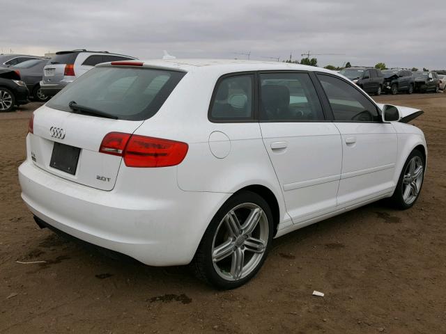 WAUHF78P49A104068 - 2009 AUDI A3 2.0T WHITE photo 4