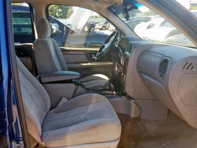 4NUDT13S152700377 - 2005 ISUZU ASCENDER S 蓝色 照片 5