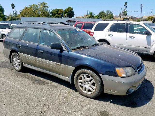 4S3BH675717623937 - 2001 SUBARU LEGACY OUT TWO TONE photo 1