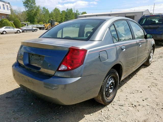 1G8AJ52F04Z192080 - 2004 SATURN ION LEVEL GRAY photo 4