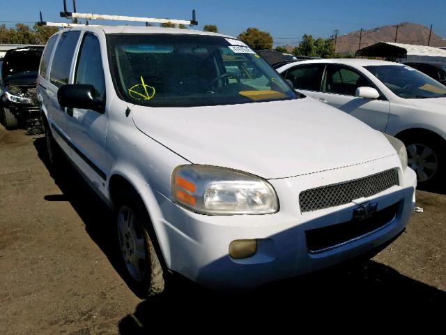 1GBDV13127D175032 - 2007 CHEVROLET UPLANDER I WHITE photo 1