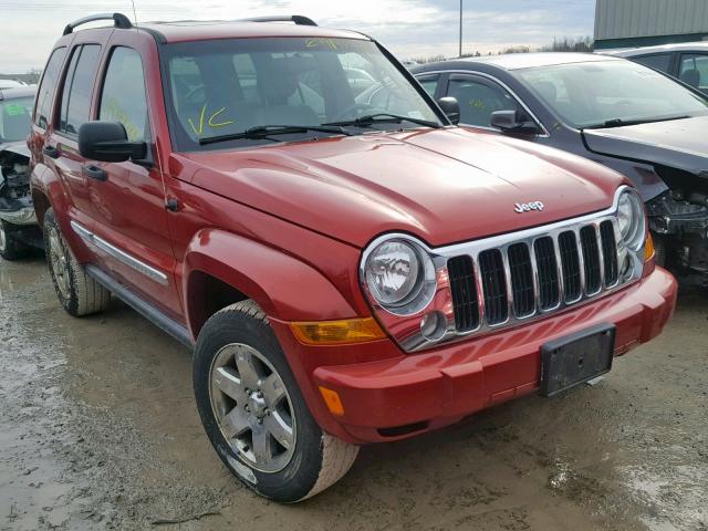 1J4GL58K25W688901 - 2005 JEEP LIBERTY LI RED photo 1