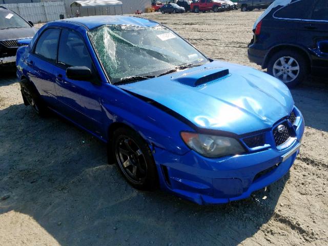 JF1GD79646G503524 - 2006 SUBARU IMPREZA WR BLUE photo 1