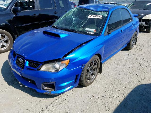 JF1GD79646G503524 - 2006 SUBARU IMPREZA WR BLUE photo 2