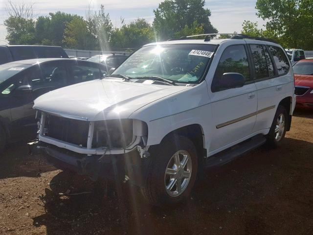 1GKDT13S672111862 - 2007 GMC ENVOY WHITE photo 2