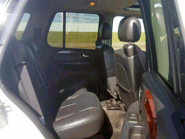 1GKDT13S672111862 - 2007 GMC ENVOY WHITE photo 6