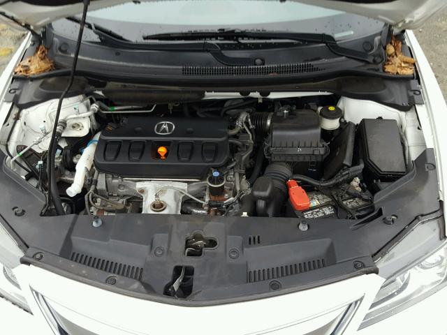 19VDE1F70FE002854 - 2015 ACURA ILX 20 TEC WHITE photo 7