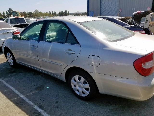 4T1BE32K94U334340 - 2004 TOYOTA CAMRY LE SILVER photo 3