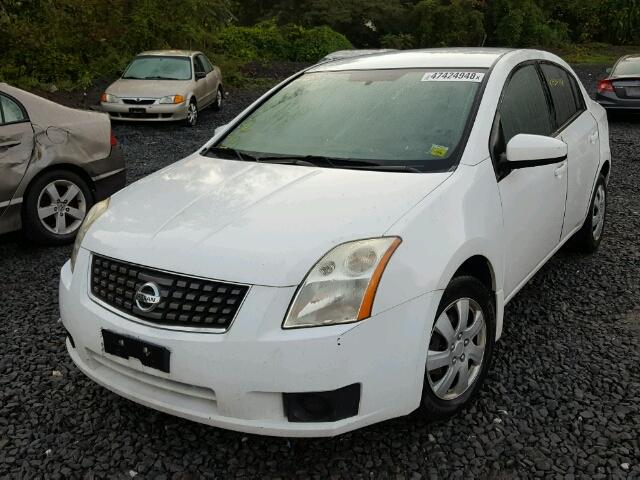 3N1AB61E67L643769 - 2007 NISSAN SENTRA 2.0 WHITE photo 2