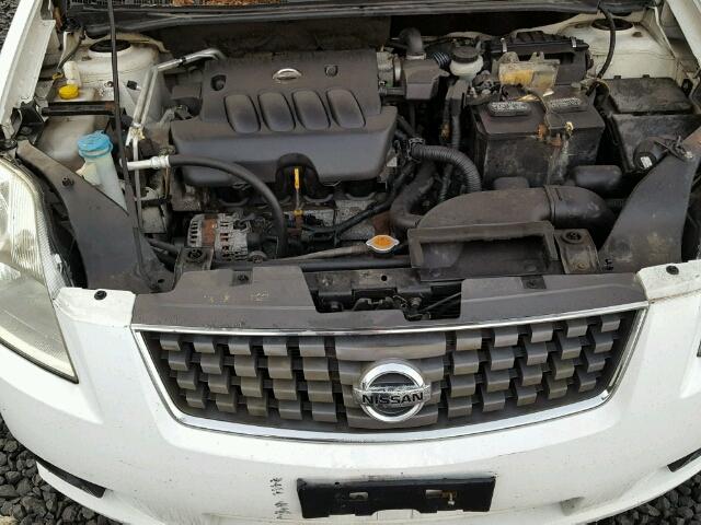 3N1AB61E67L643769 - 2007 NISSAN SENTRA 2.0 WHITE photo 7