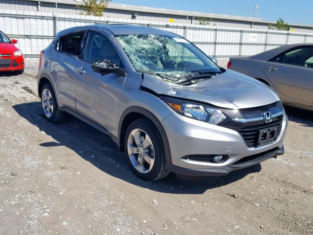 3CZRU6H56HG701769 - 2017 HONDA HR-V EX SILVER photo 1