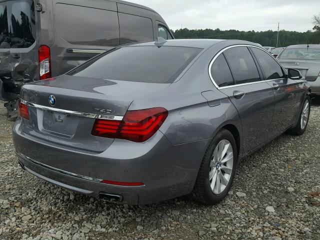 WBAYA6C51ED144437 - 2014 BMW 740 I GRAY photo 4