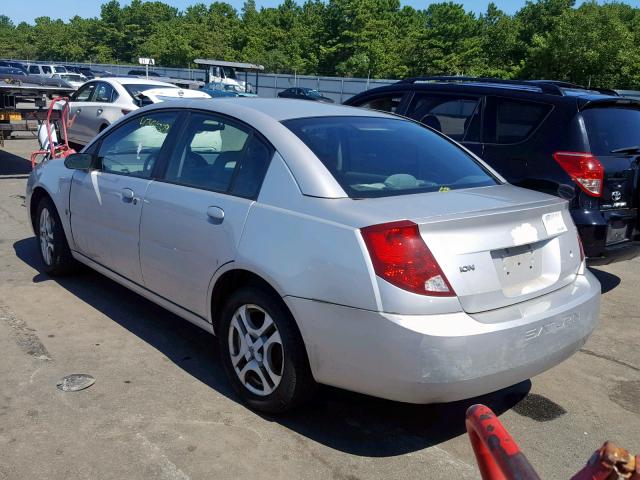 1G8AL52F63Z127095 - 2003 SATURN ION LEVEL GRAY photo 3