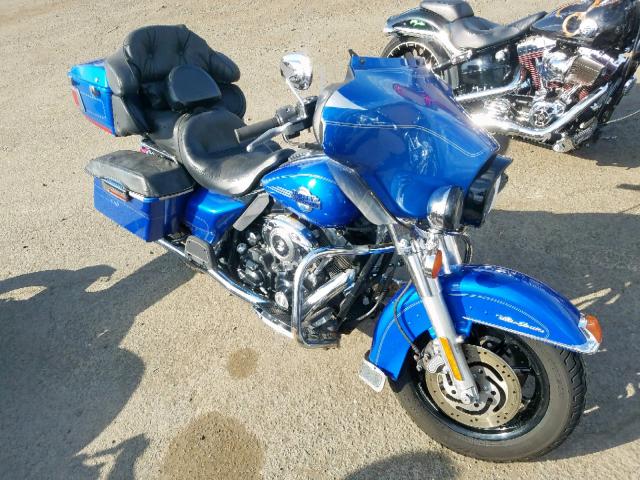 1HD1FC4187Y710622 - 2007 HARLEY-DAVIDSON FLHTCUI BLUE photo 1