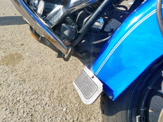 1HD1FC4187Y710622 - 2007 HARLEY-DAVIDSON FLHTCUI BLUE photo 9