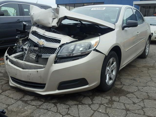 1G11B5SA8DF188313 - 2013 CHEVROLET MALIBU LS 金色 照片 2