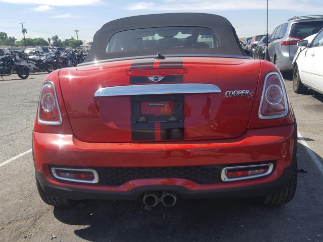 WMWSY3C54CT144211 - 2012 MINI COOPER ROA RED photo 6