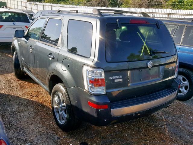 4M2CU97138KJ12533 - 2008 MERCURY MARINER PR GRAY photo 3