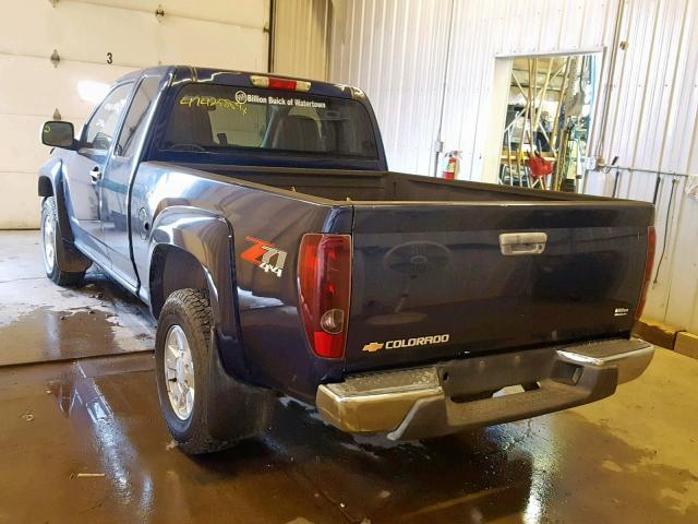 1GCDT198748185548 - 2004 CHEVROLET COLORADO BLUE photo 3