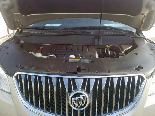 5GAKRBKD2FJ389383 - 2015 BUICK ENCLAVE BEIGE photo 7