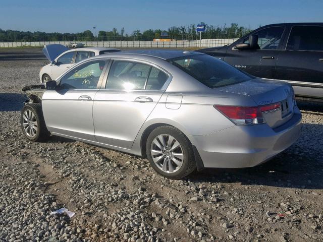 1HGCP2F86CA131077 - 2012 HONDA ACCORD EXL SILVER photo 3