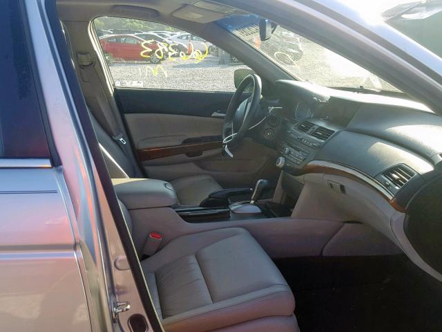 1HGCP2F86CA131077 - 2012 HONDA ACCORD EXL SILVER photo 5