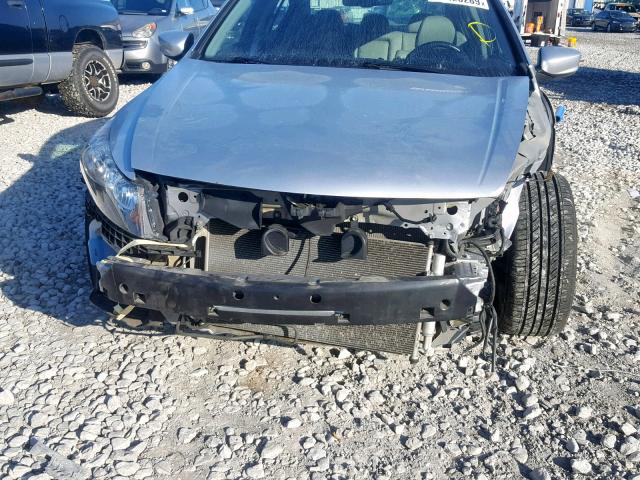 1HGCP2F86CA131077 - 2012 HONDA ACCORD EXL SILVER photo 9