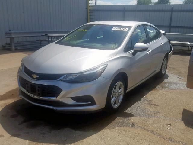 1G1BE5SM9J7234209 - 2018 CHEVROLET CRUZE LT SILVER photo 2