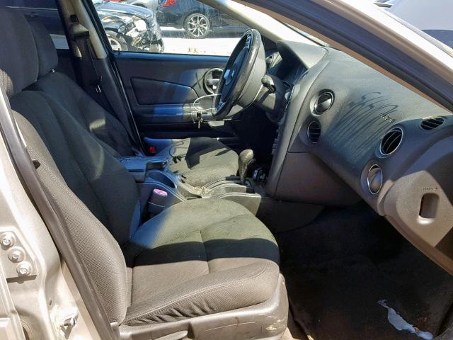 2G2WP552681101495 - 2008 PONTIAC GRAND PRIX SILVER photo 5