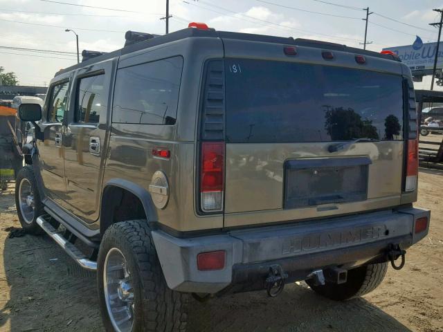 5GRGN23U55H123293 - 2005 HUMMER H2 GOLD photo 3