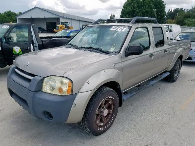 1N6ED29X03C467506 - 2003 NISSAN FRONTIER C TAN photo 2