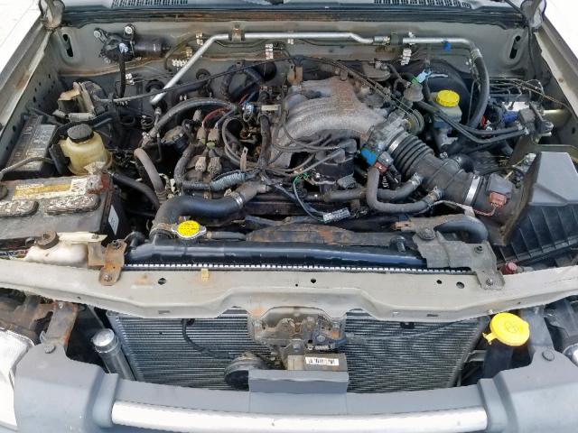 1N6ED29X03C467506 - 2003 NISSAN FRONTIER C TAN photo 7