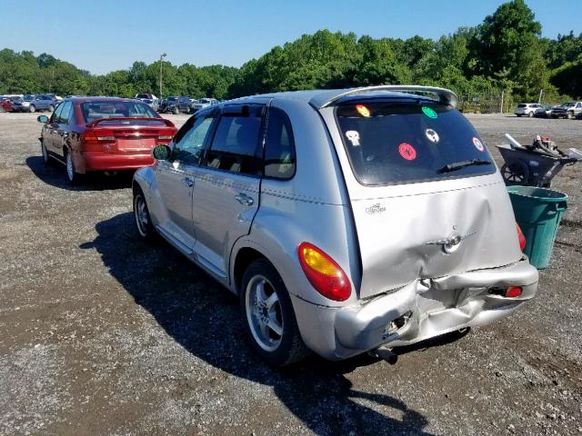 3C4FY4BB01T250710 - 2001 CHRYSLER PT CRUISER SILVER photo 3