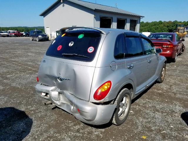 3C4FY4BB01T250710 - 2001 CHRYSLER PT CRUISER SILVER photo 4