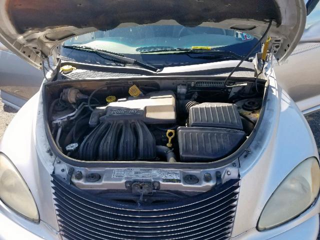 3C4FY4BB01T250710 - 2001 CHRYSLER PT CRUISER SILVER photo 7