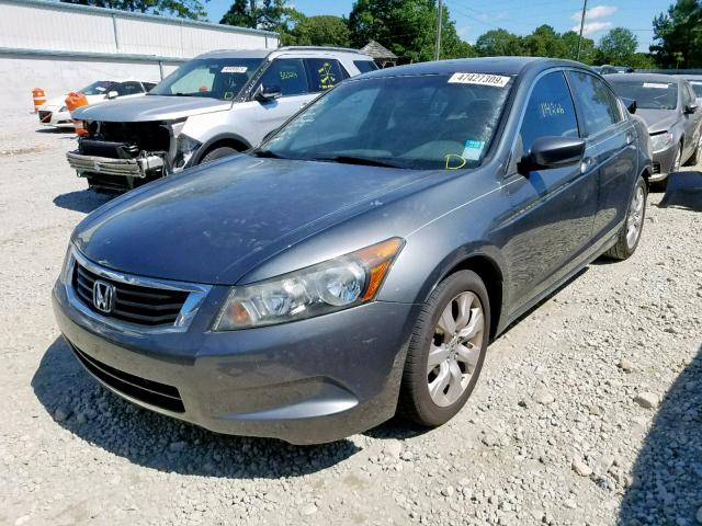 1HGCP2F82AA050963 - 2010 HONDA ACCORD EXL GRAY photo 2