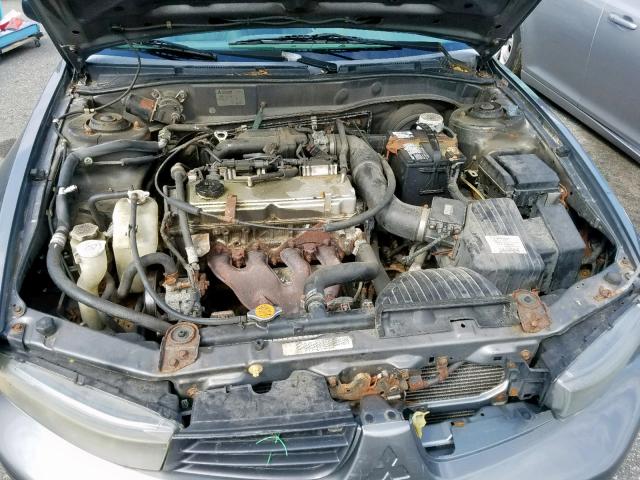 4A3AA36G82E051806 - 2002 MITSUBISHI GALANT DE GRAY photo 7