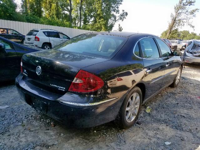 2G4WE567951253113 - 2005 BUICK LACROSSE C BLACK photo 4