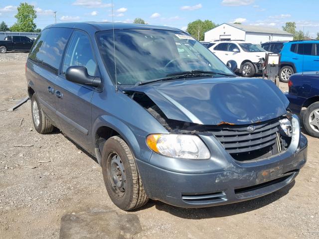 1A4GP45R96B549194 - 2006 CHRYSLER TOWN & COU BLUE photo 1