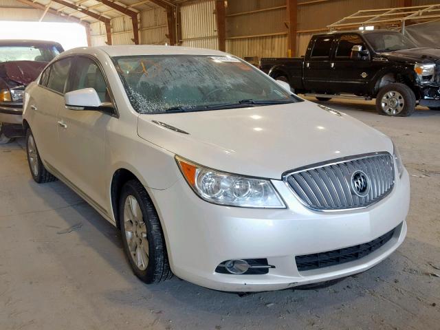 1G4GC5ER5CF184875 - 2012 BUICK LACROSSE WHITE photo 1