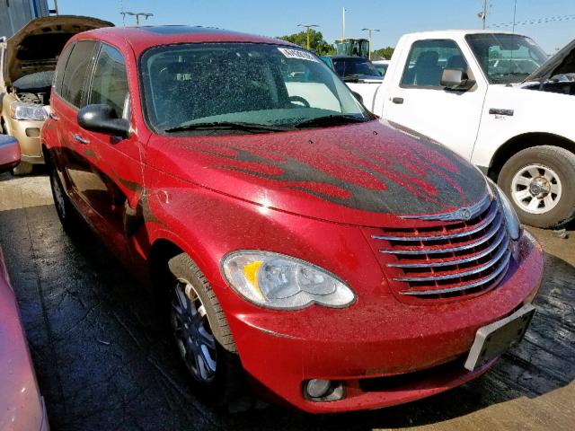 3A8FY68897T614356 - 2007 CHRYSLER PT CRUISER RED photo 1