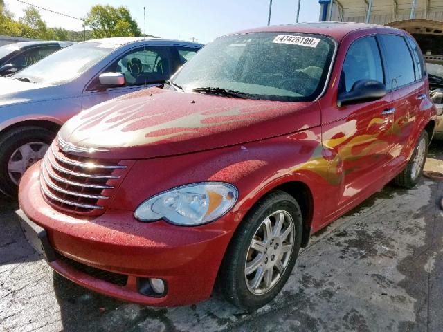 3A8FY68897T614356 - 2007 CHRYSLER PT CRUISER RED photo 2