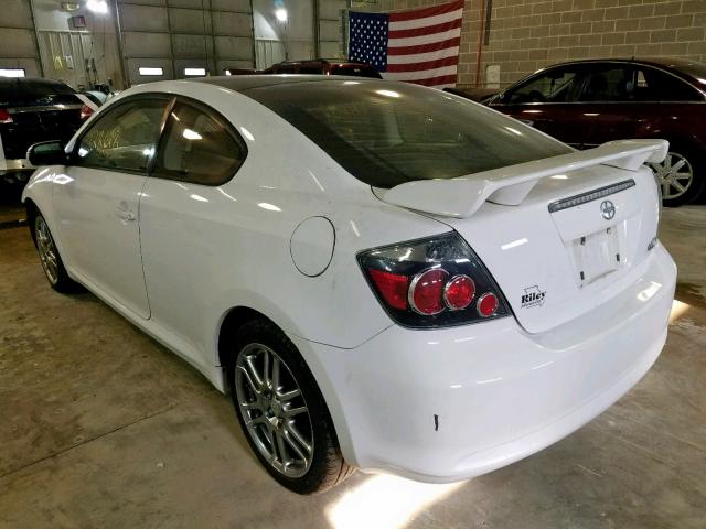 JTKDE167590293803 - 2009 TOYOTA SCION TC WHITE photo 3