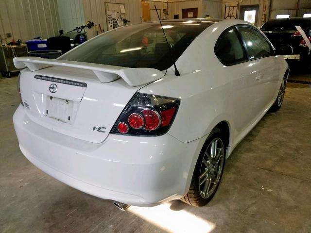 JTKDE167590293803 - 2009 TOYOTA SCION TC WHITE photo 4