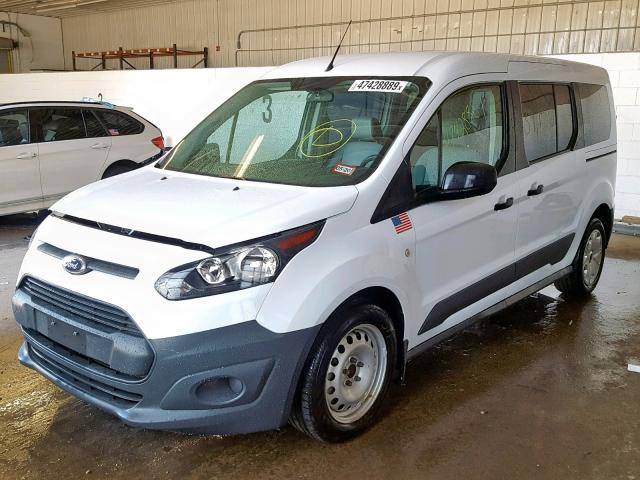 NM0GS9E77G1284179 - 2016 FORD TRANSIT CO WHITE photo 2