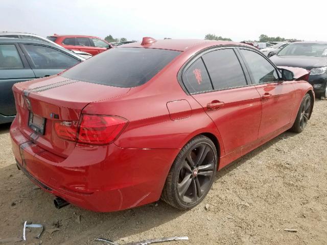 WBA3F9C57DF145429 - 2013 BMW ACTIVEHYBR RED photo 4