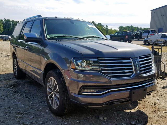 5LMJJ2JT1HEL07982 - 2017 LINCOLN NAVIGATOR CHARCOAL photo 1