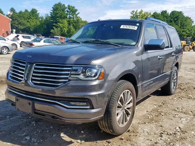 5LMJJ2JT1HEL07982 - 2017 LINCOLN NAVIGATOR CHARCOAL photo 2